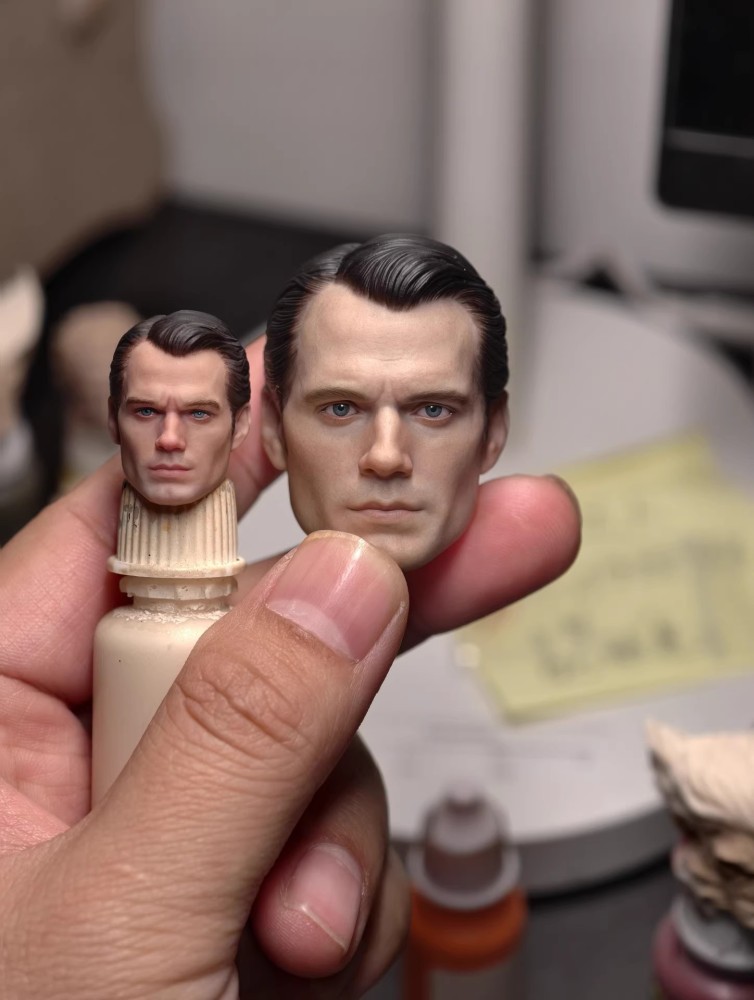 【Pre-order】1/12 Superman BVS - Henry Cavill Head Sculpture