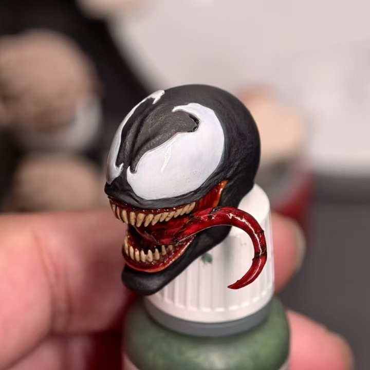 【Pre order】1/12 custom Romankey venom headsculpt
