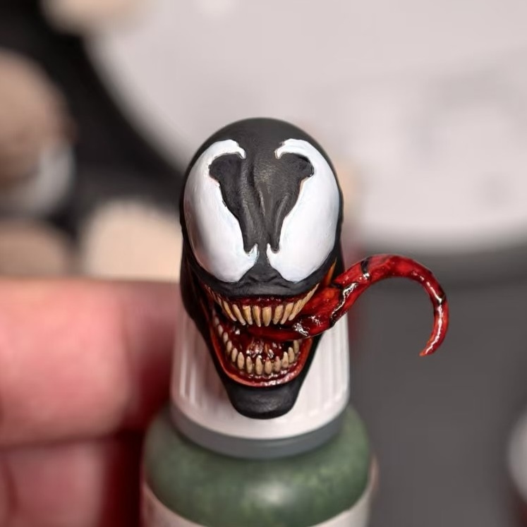 【Pre order】1/12 custom Romankey venom headsculpt
