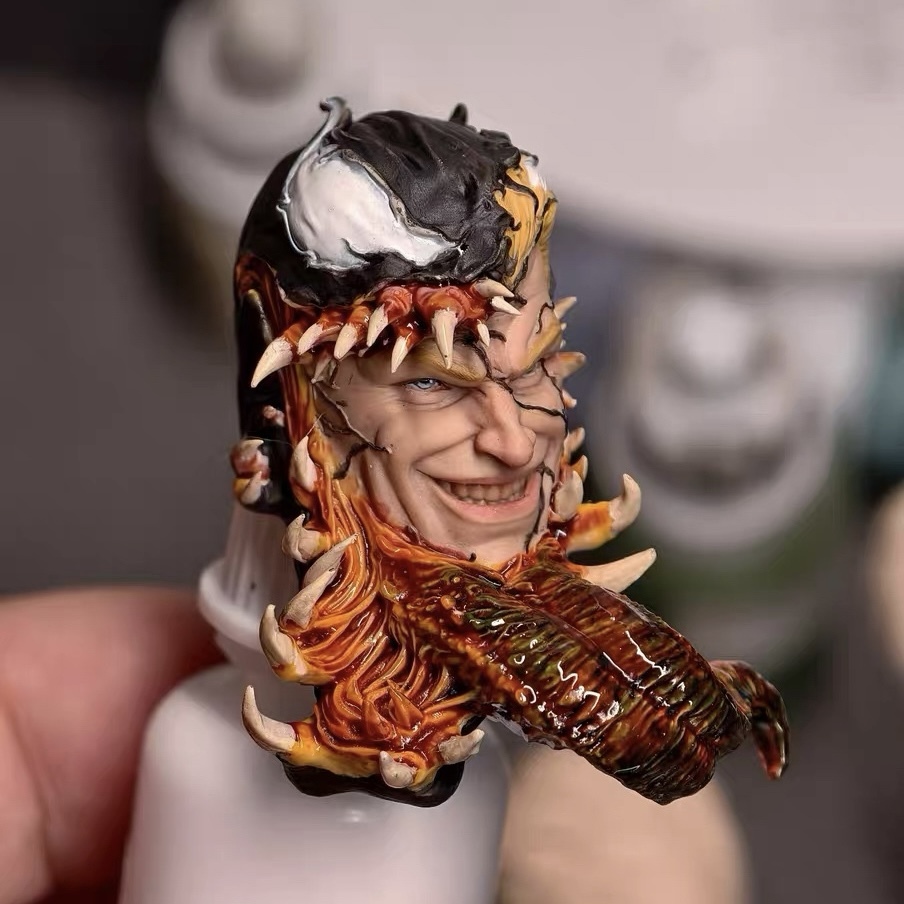 【Pre-order】1/12 custom Romankey venom headsculpt