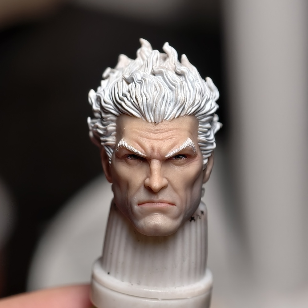 【Pre-order】1/12 Magneto Head Sculpt Painting Display