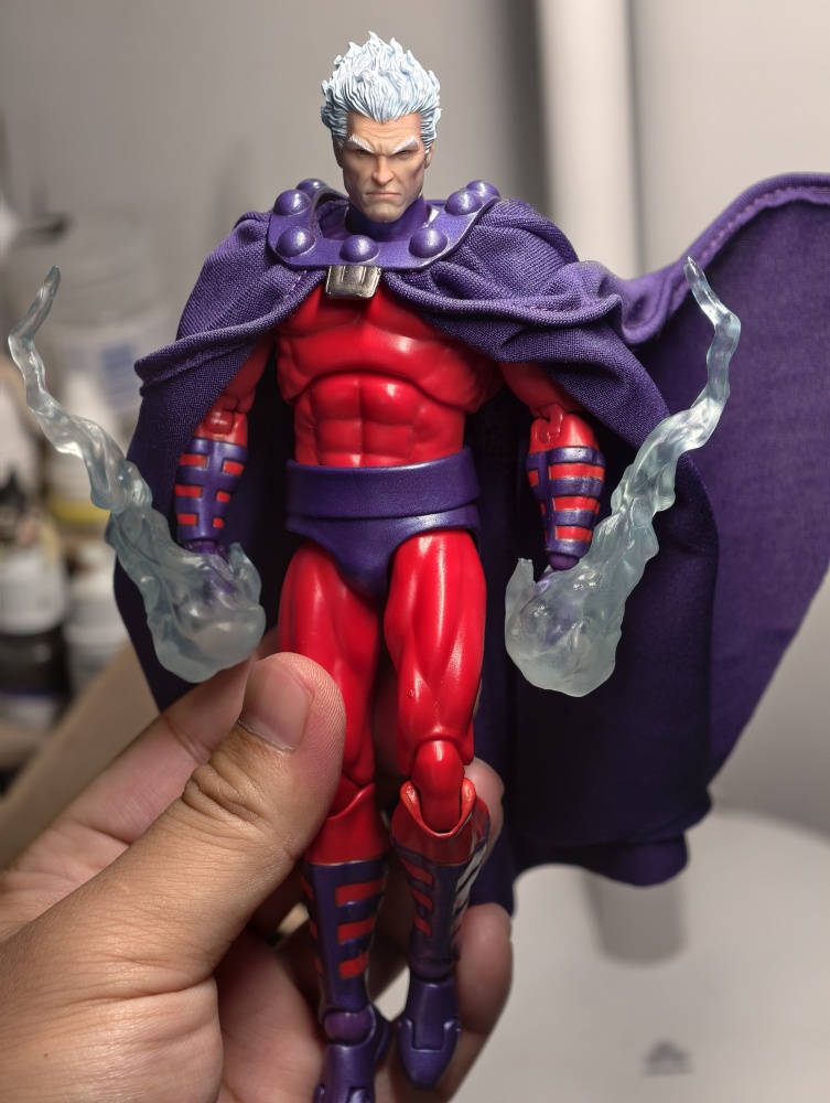 【Pre-order】1/12 Magneto Head Sculpt Painting Display