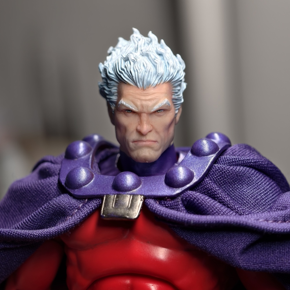 【Pre-order】1/12 Magneto Head Sculpt Painting Display