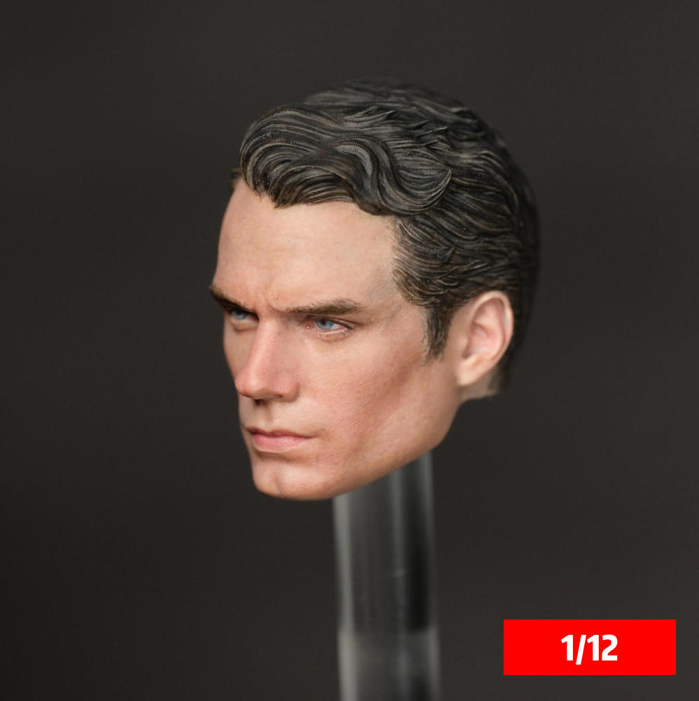 【Pre-sale】1/6 1/12 superman-Henry Cavill headsculpt