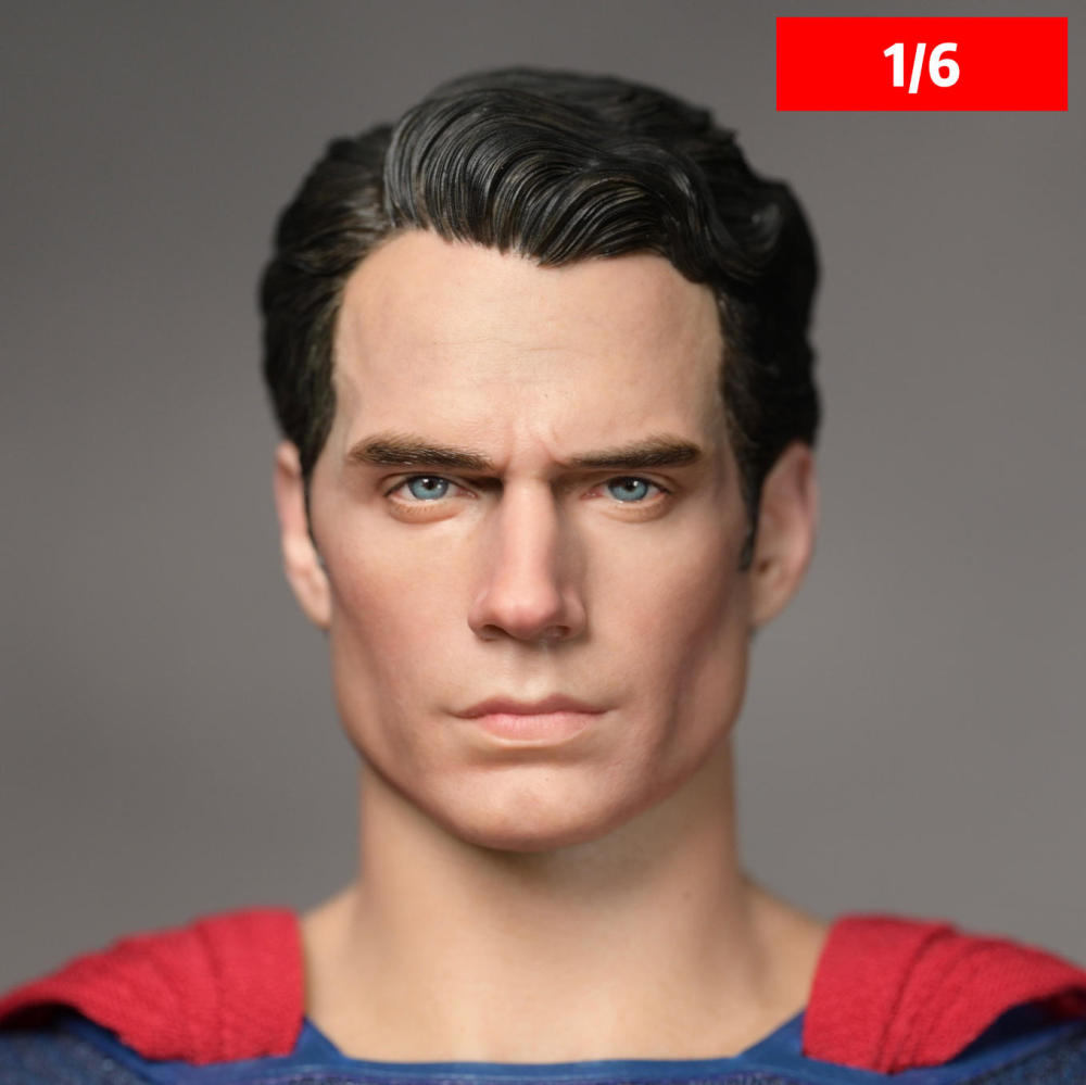 【Pre-sale】1/6 1/12 superman-Henry Cavill headsculpt