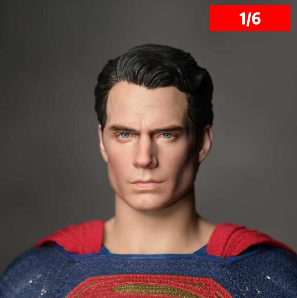 【Pre-sale】1/6 1/12 superman-Henry Cavill headsculpt