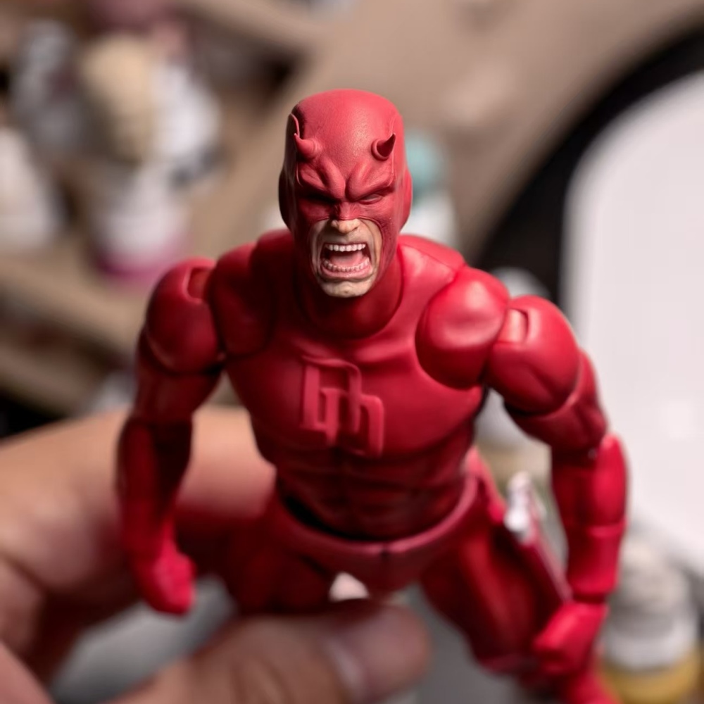 【Pre-order】1/12 Marvel's Daredevil Matt Murdock Head Sculpture roaring face