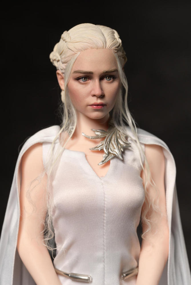 【Pre-order】1/6 Game of Thrones - A Song of Ice and Fire Daenerys Hair Transplant Head Sculpture