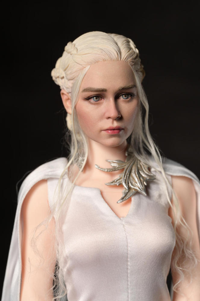 【Pre-order】1/6 Game of Thrones - A Song of Ice and Fire Daenerys Hair Transplant Head Sculpture