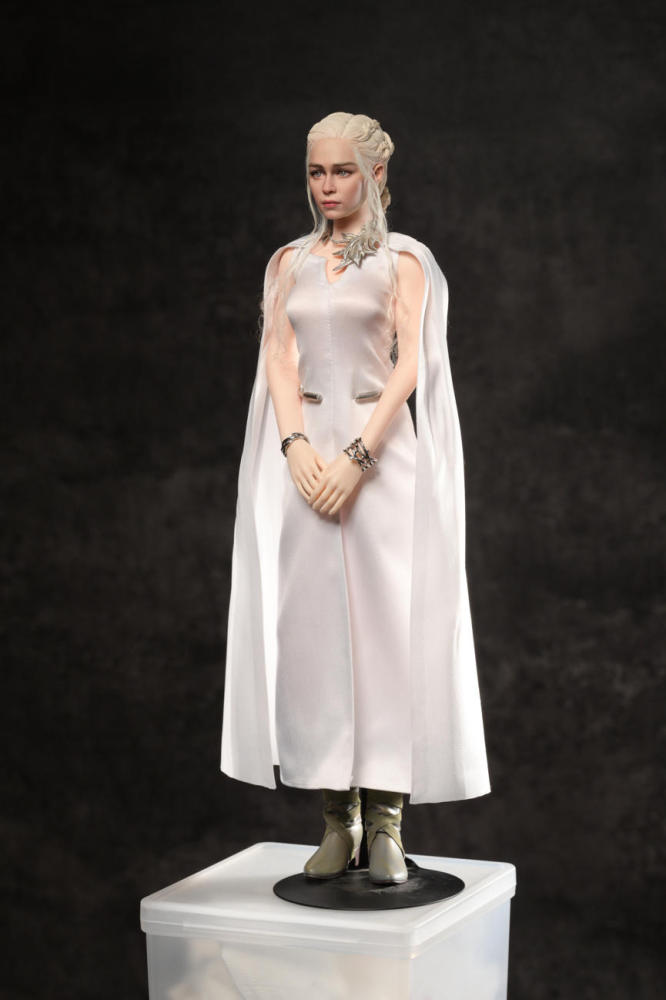 【Pre-order】1/6 Game of Thrones - A Song of Ice and Fire Daenerys Hair Transplant Head Sculpture