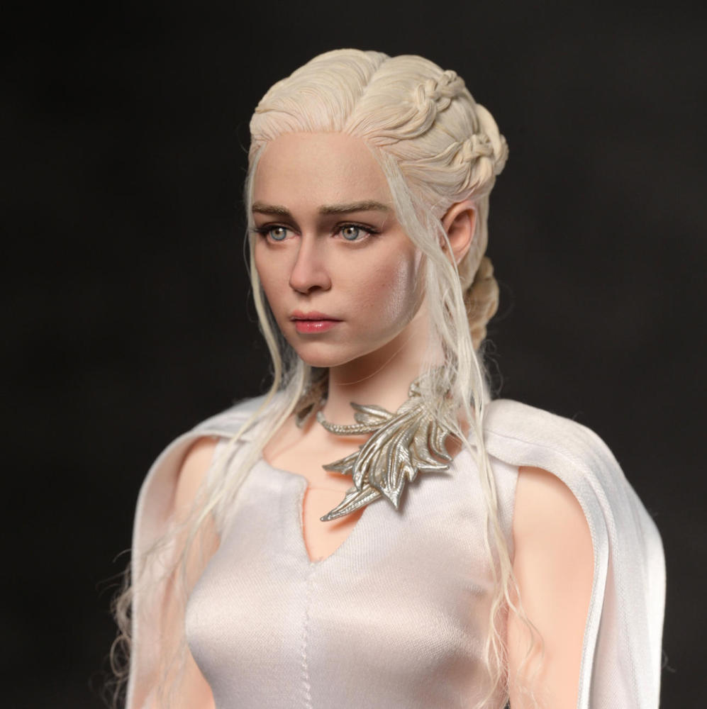【Pre-order】1/6 Game of Thrones - A Song of Ice and Fire Daenerys Hair Transplant Head Sculpture