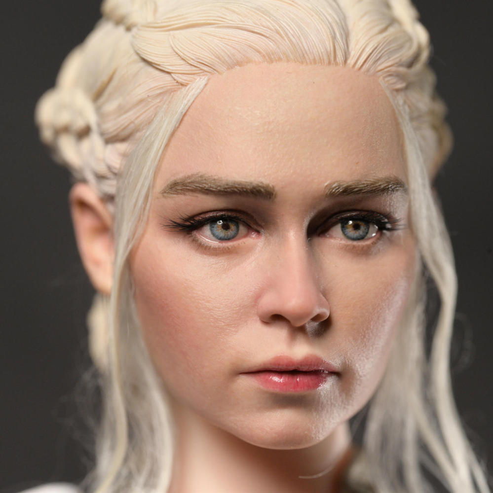 【Pre-order】1/6 Game of Thrones - A Song of Ice and Fire Daenerys Hair Transplant Head Sculpture