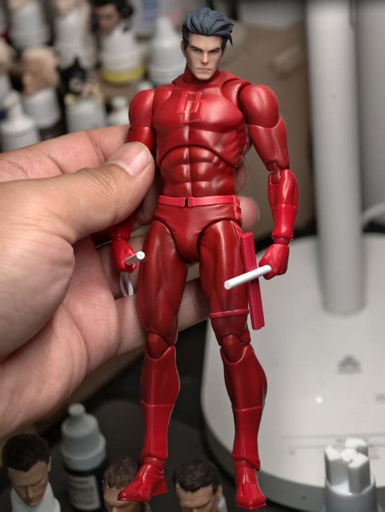 【Pre-order】1/12 Marvel's Daredevil Matt Murdock Head Sculpture handsome face