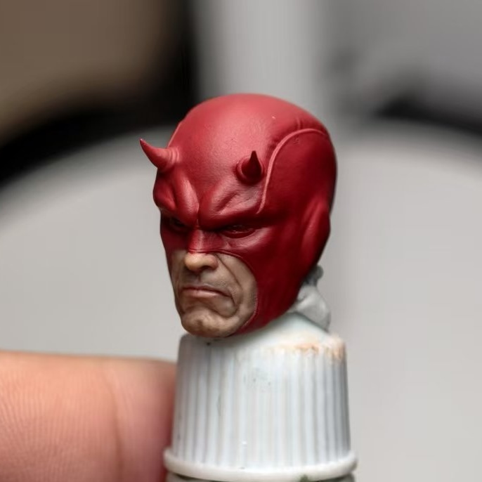 【Pre-order】1/12 Marvel's Daredevil Matt Murdock Head Sculpture Serious face,