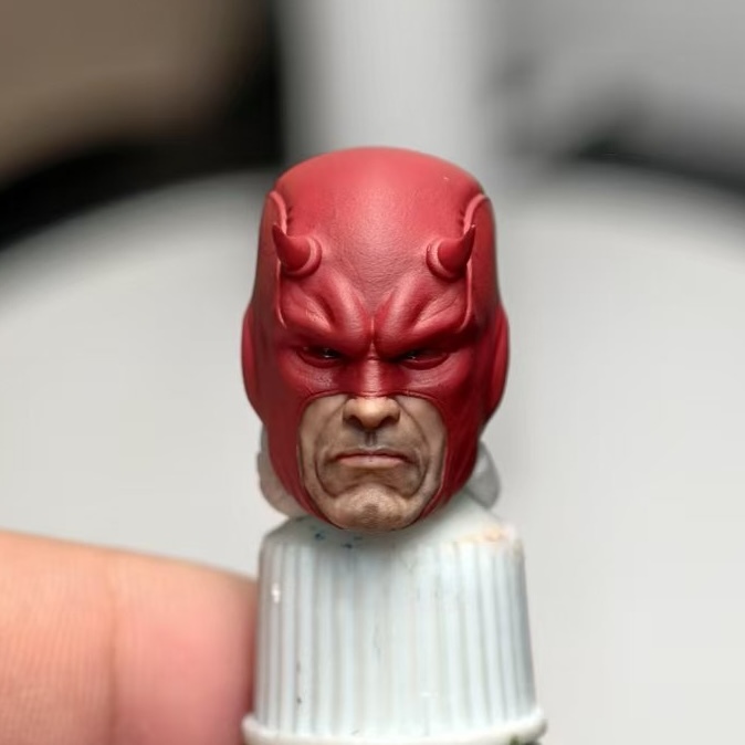【Pre-order】1/12 Marvel's Daredevil Matt Murdock Head Sculpture Serious face,