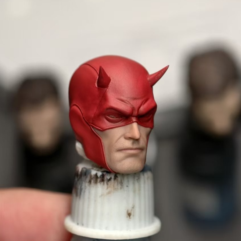 【Pre-order】1/12 Marvel's Daredevil Matt Murdock Head Sculpture calm face