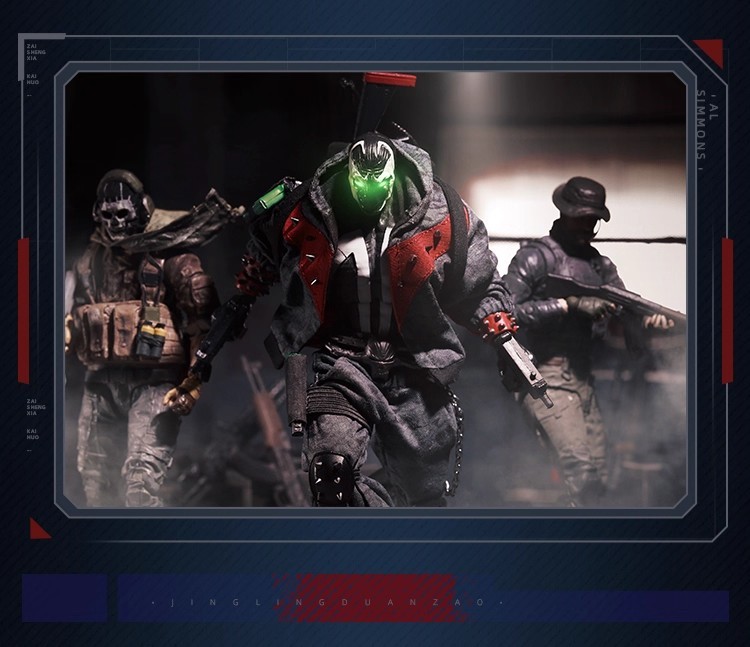 【Available】McFarlane Spawn COD Crossover Tactical Cape Fashion Set