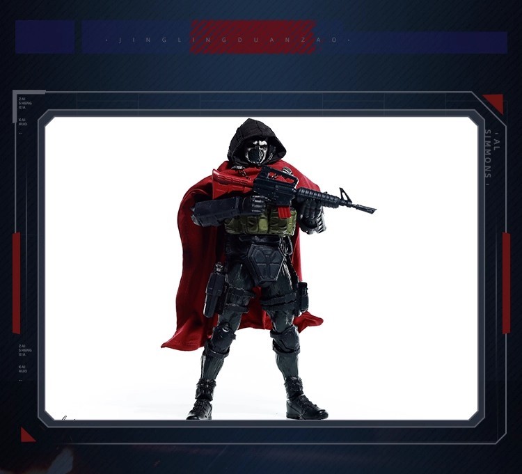 【Available】McFarlane Spawn COD Crossover Tactical Cape Fashion Set