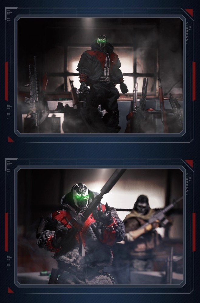 【Available】McFarlane Spawn COD Crossover Tactical Cape Fashion Set