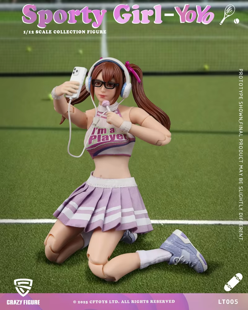 【Available】1/12 Crazy Figure Sporty Girl Yo-Yo