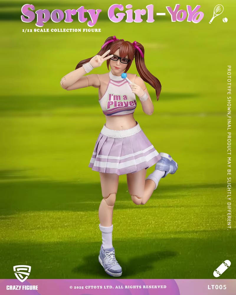 【Available】1/12 Crazy Figure Sporty Girl Yo-Yo