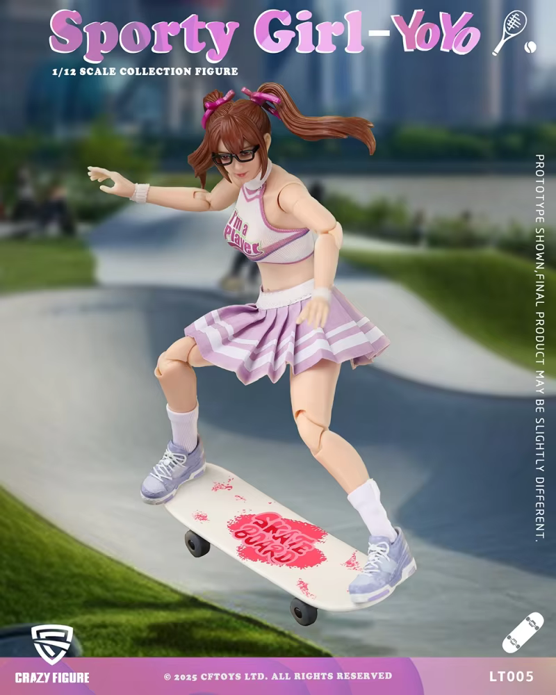 【Available】1/12 Crazy Figure Sporty Girl Yo-Yo