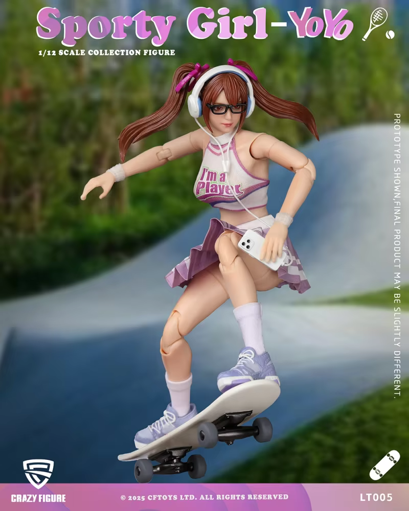 【Available】1/12 Crazy Figure Sporty Girl Yo-Yo