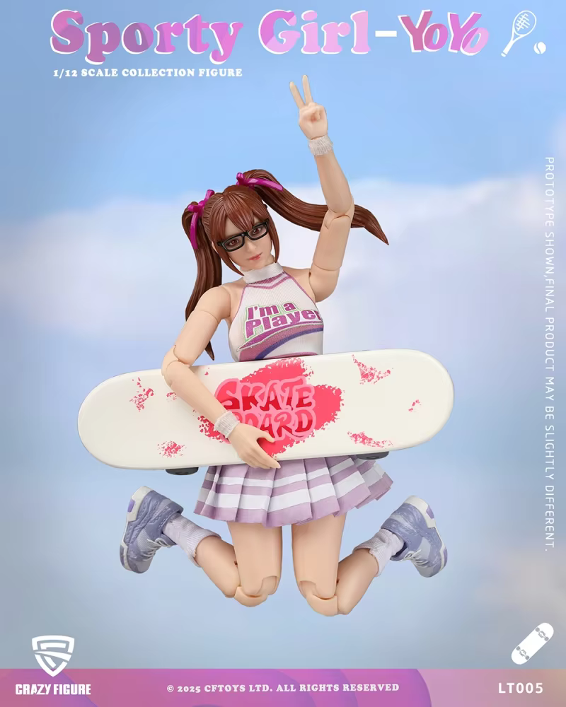 【Available】1/12 Crazy Figure Sporty Girl Yo-Yo