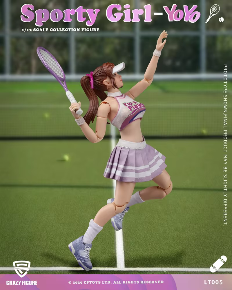 【Available】1/12 Crazy Figure Sporty Girl Yo-Yo