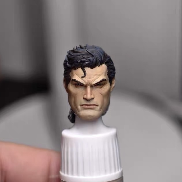 【Pre-order】1/12 DC Silent  Superman Head Sculpture