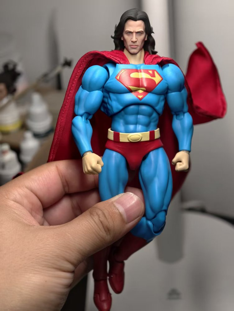 【Pre-order】1/12 DC Superman Nicolas Cage‌ Head Sculpture