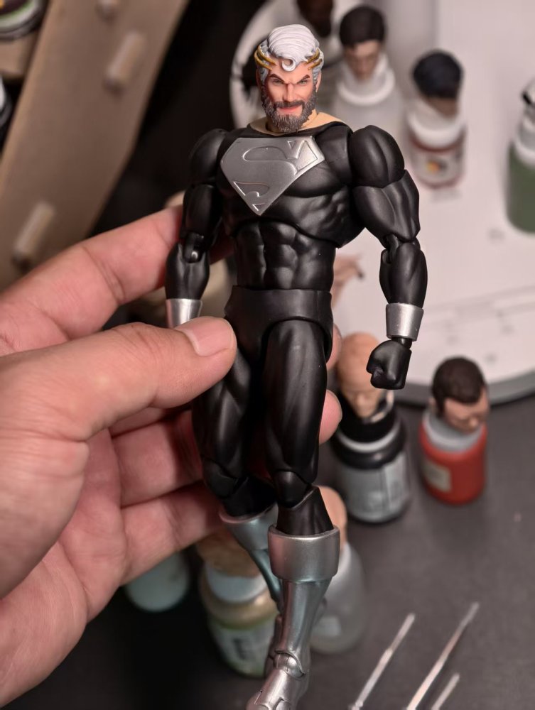 【Pre-order】1/12 DC Six-Dimensional Superman Head sculpture