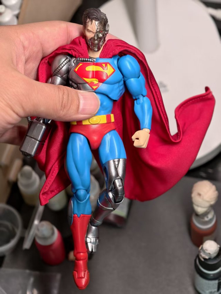 【Pre-order】1/12 DC Cyborg Superman-“Hank” Henshaw Head Sculpture