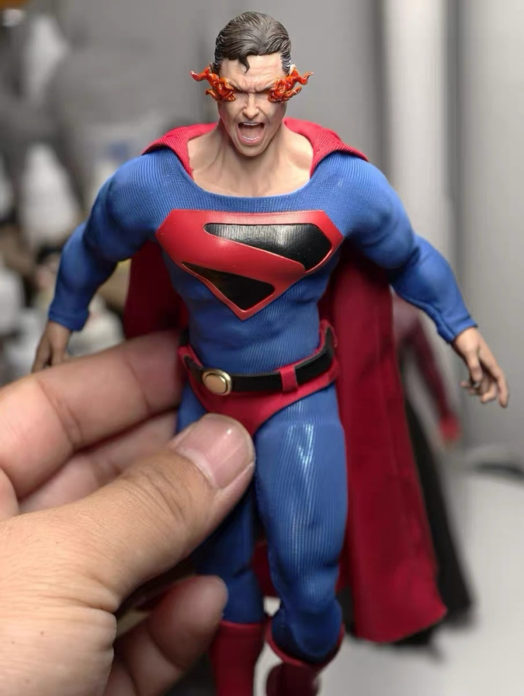 【Pre-order】1/12 DC Superman Kingdom Come Superman Alex Ross  Head Sculpture