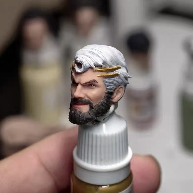 【Pre-order】1/12 DC Six-Dimensional Superman Head sculpture