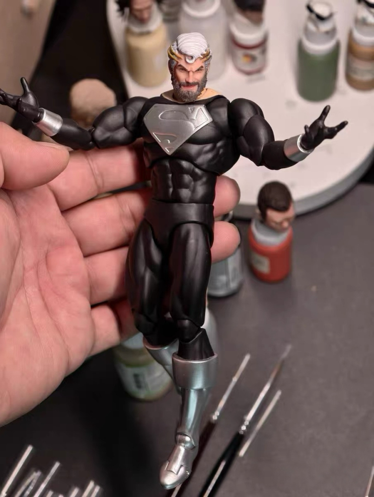 【Pre-order】1/12 DC Six-Dimensional Superman Head sculpture