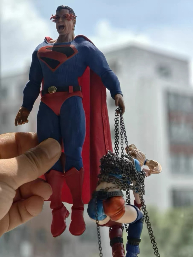 【Pre-order】1/12 DC Superman Kingdom Come Superman Alex Ross  Head Sculpture