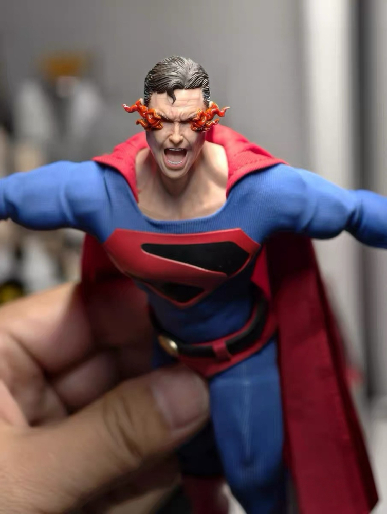 【Pre-order】1/12 DC Superman Kingdom Come Superman Alex Ross  Head Sculpture