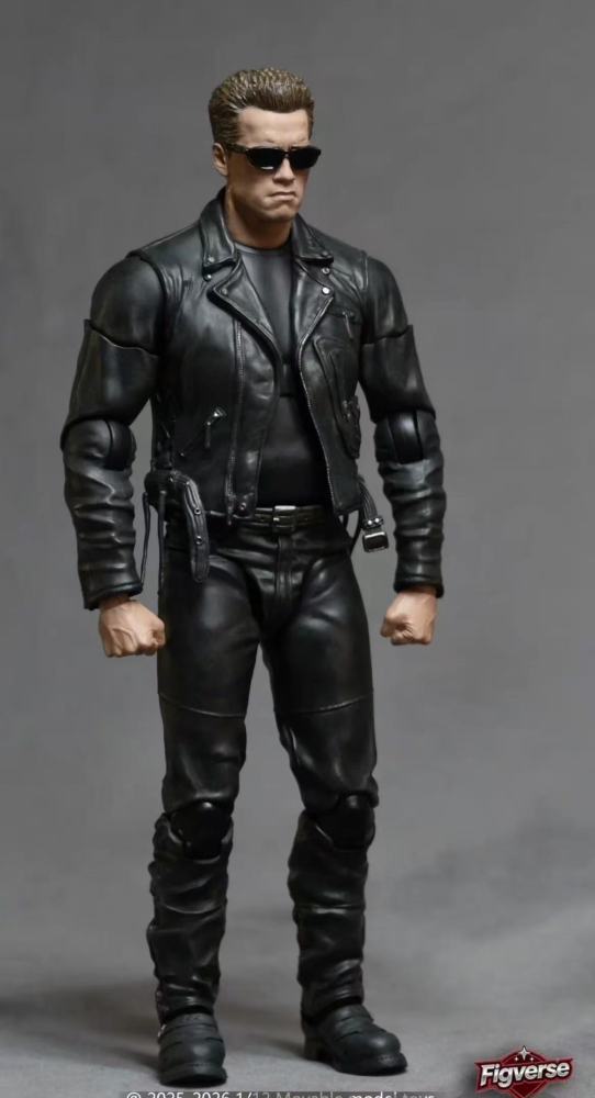 【Pre-order】1/12 Figverse Terminator 2 T-800 Arnold Schwarzenegger