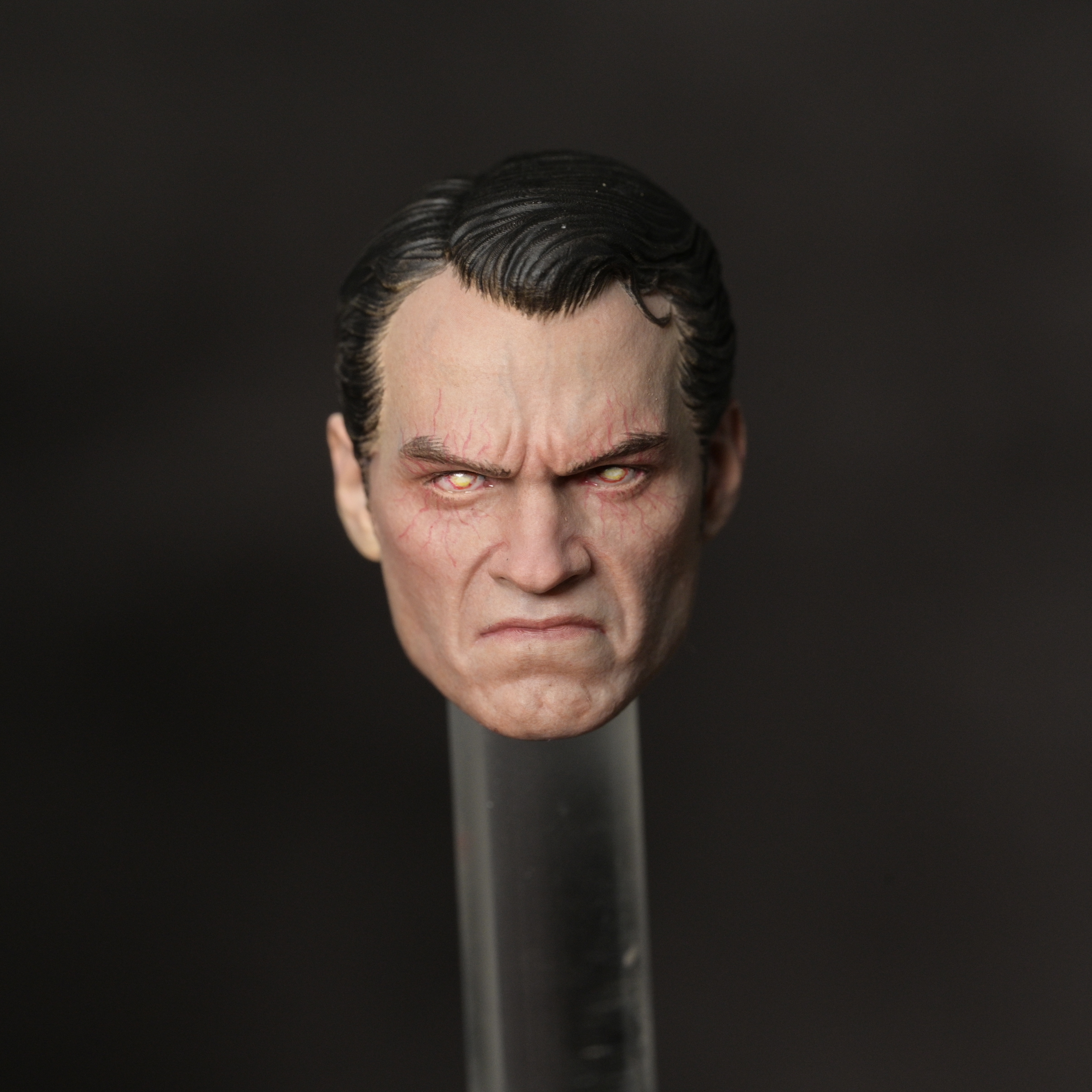 Pre-sale】1/12 superman headsculpt angry ver