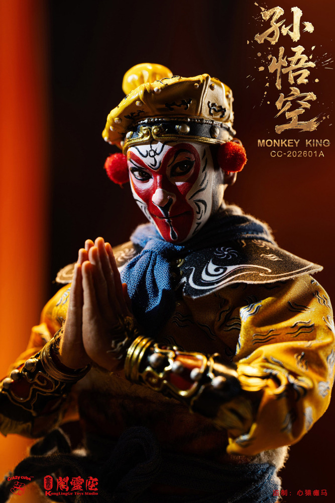 【Pre-order】【KongLingGe Toys Studio X Crazy Cube Studio】Monkey King 1/12  CC-202601A/B