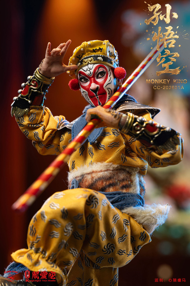 【Pre-order】【KongLingGe Toys Studio X Crazy Cube Studio】Monkey King 1/12  CC-202601A/B