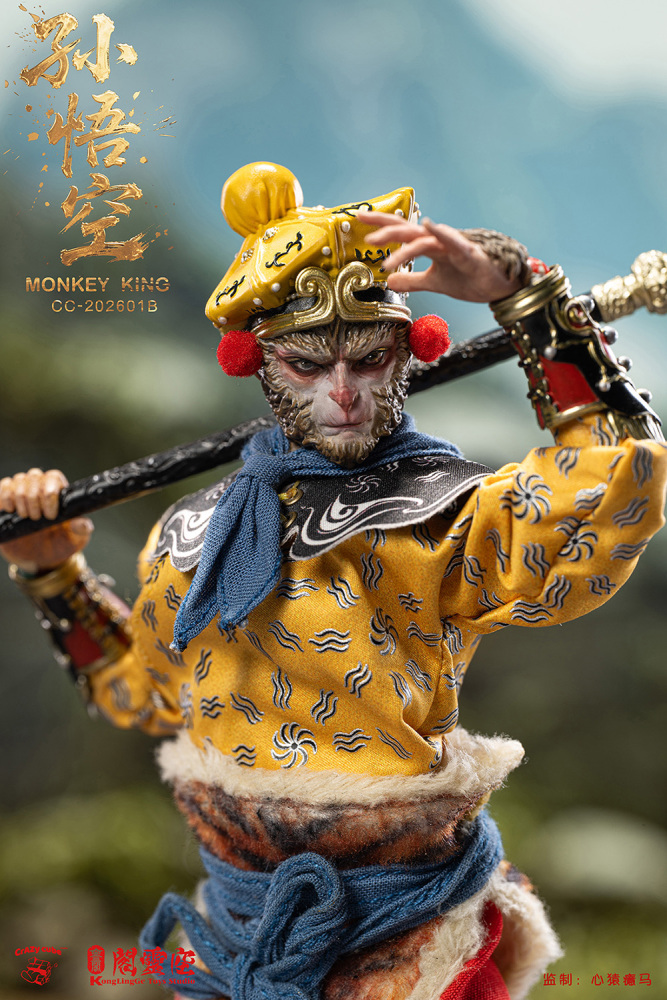 【Pre-order】【KongLingGe Toys Studio X Crazy Cube Studio】Monkey King 1/12  CC-202601 B （Two-Pack）