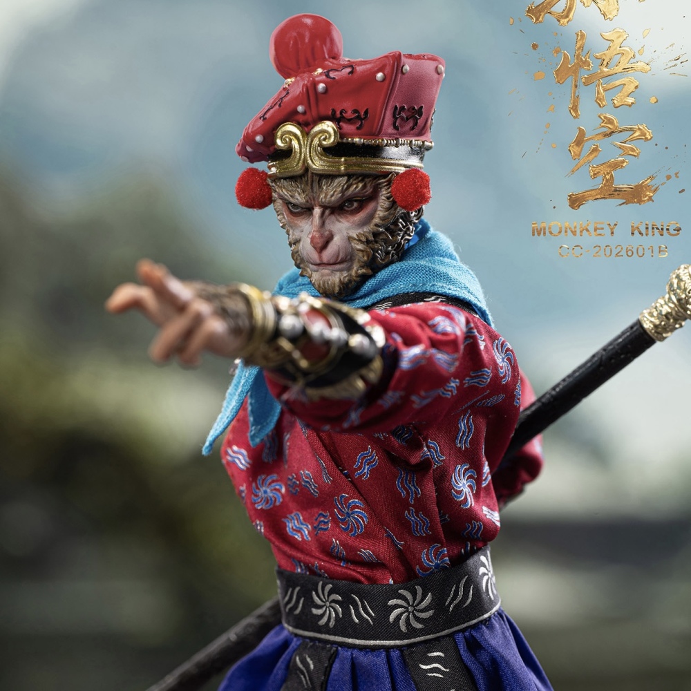 【Pre-order】【KongLingGe Toys Studio X Crazy Cube Studio】Monkey King 1/12  CC-202601 B （Two-Pack）