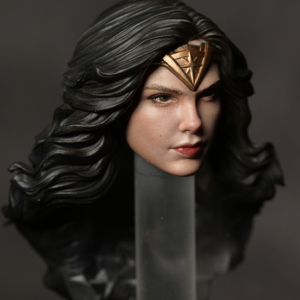 【Pre-order】1/12 DC Wonder Woman Justice League Gal Gadot Head Sculpture