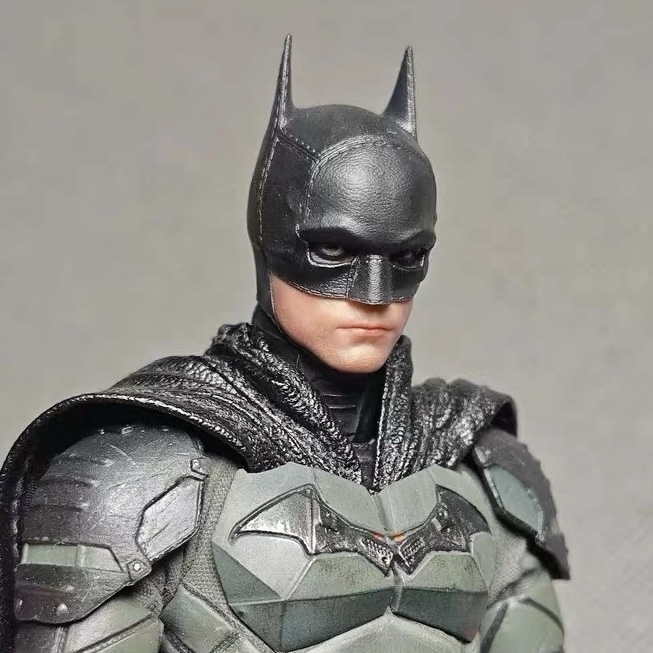 【Pre-order】1/12 Pattinson Batman Movable Eye Design Fit Mezco MacFarlane