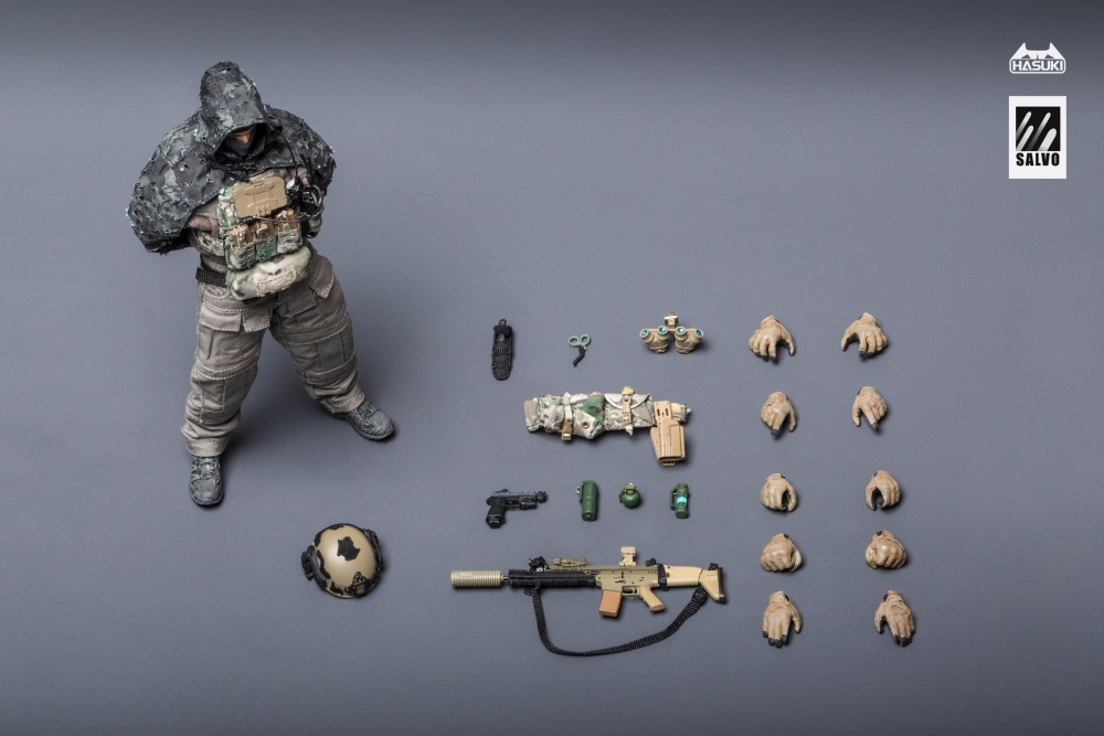 【Pre-order】HASUKI 1/12 SA04 Black Ops Night Weaver