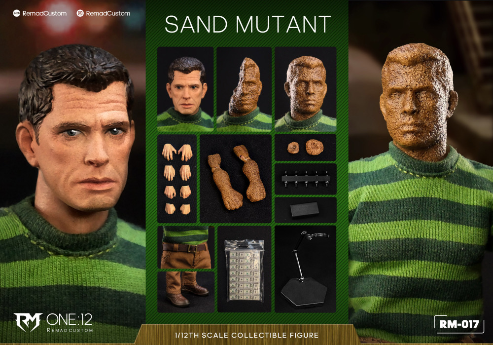 【Pre-order】 1/12 Desert Mutant Sandman 6-inch Cloth Action Figure RemadCustom