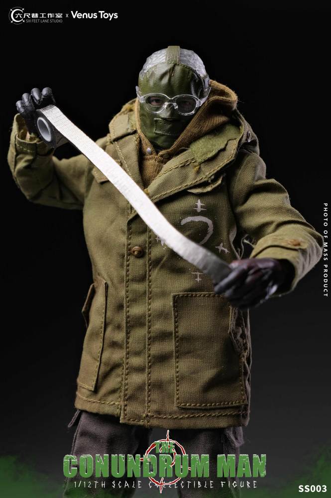 【Pre-order】1/12 The Conundrum Man  Action Figure SS003 Six Feet Lane Studio x Venus Toys