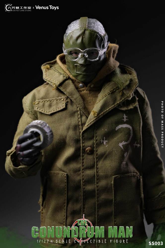 【Pre-order】1/12 The Conundrum Man  Action Figure SS003 Six Feet Lane Studio x Venus Toys